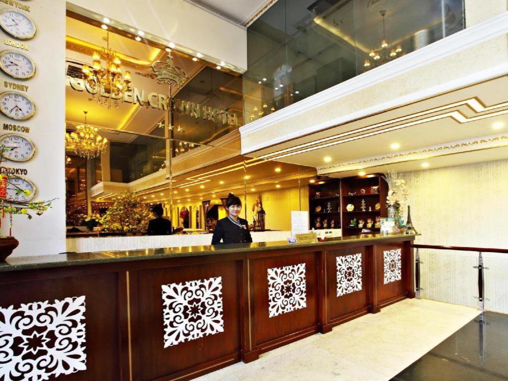 Golden Crown Hotel Saigon Cidade de Ho Chi Minh Exterior foto