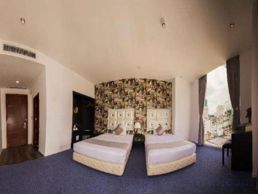 Golden Crown Hotel Saigon Cidade de Ho Chi Minh Exterior foto