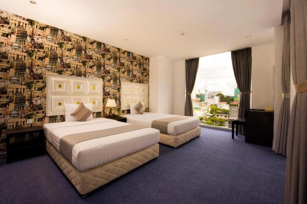 Golden Crown Hotel Saigon Cidade de Ho Chi Minh Exterior foto