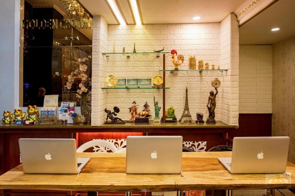 Golden Crown Hotel Saigon Cidade de Ho Chi Minh Exterior foto